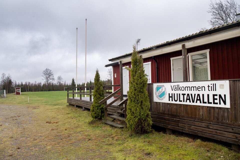 Hultavallen. Slätthögs BoIF bildades 1932 men idrottsplatsen Hultavallen i Åboda byggdes klar 40 år senare.