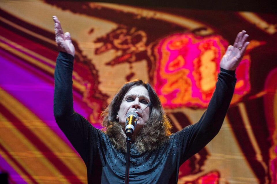 Ozzy Osbourne återvänder till Sweden Rock Festival. Foto: Erik Nylander/TT