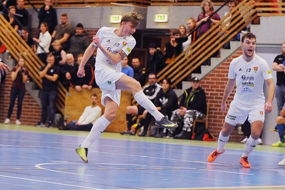 Kalle Axelsson var tongivande för GAIF:s andralag i PAIF–cupen.