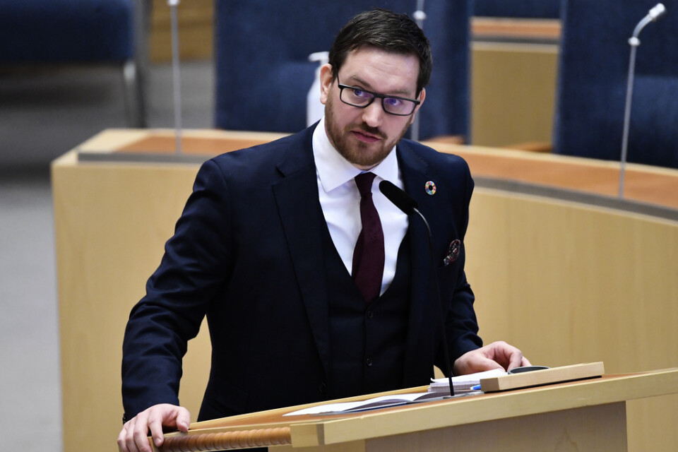 Vänsterpartiets utrikespolitiske talesperson Håkan Svenneling. Arkivbild.