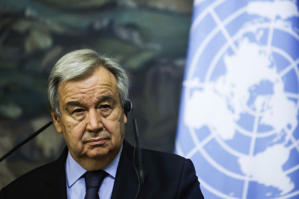 Ett enigt säkerhetsråd rekommenderade António Guterres att sitta kvar en till mandatperiod. Arkivbild.