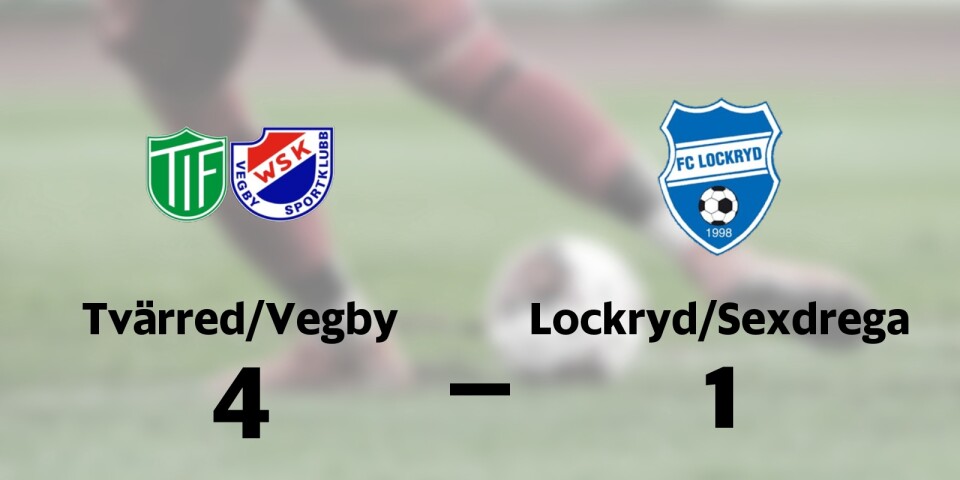 Adam Svenson gjorde två mål när Tvärred/Vegby vann