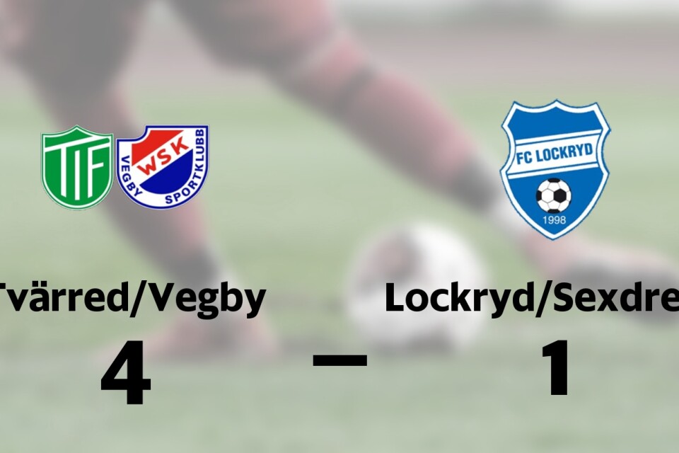 Adam Svenson gjorde två mål när Tvärred/Vegby vann