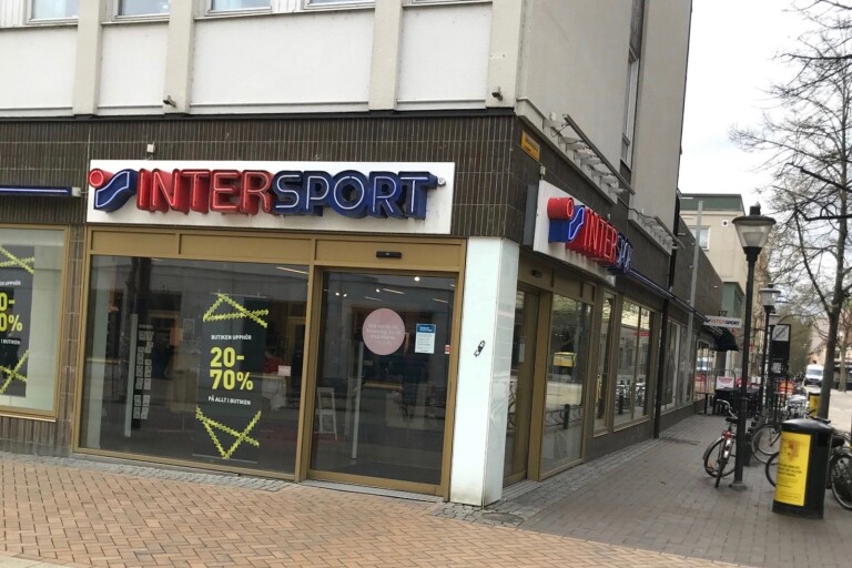 Intersport stänger butiken i stan