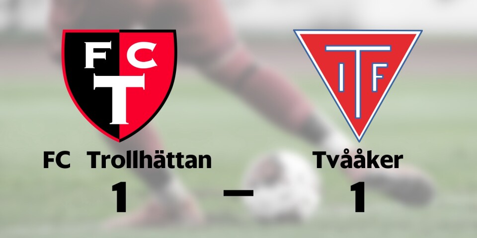 Yoann Fellrath räddade poäng när FC Trollhättan kryssade