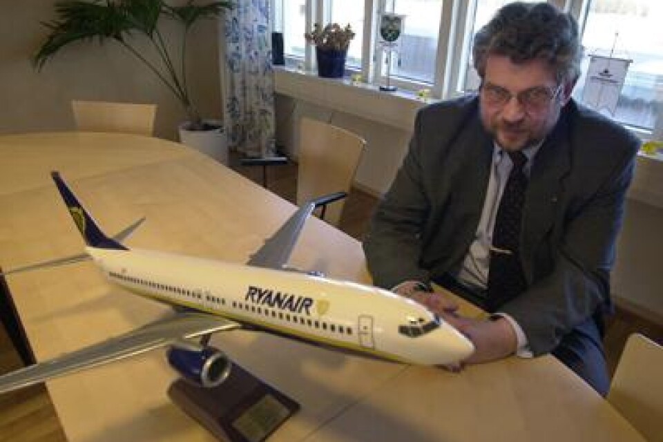 Kristianstad airport och vd:n Thomas Bengtsson får klara sig utan Ryanair.