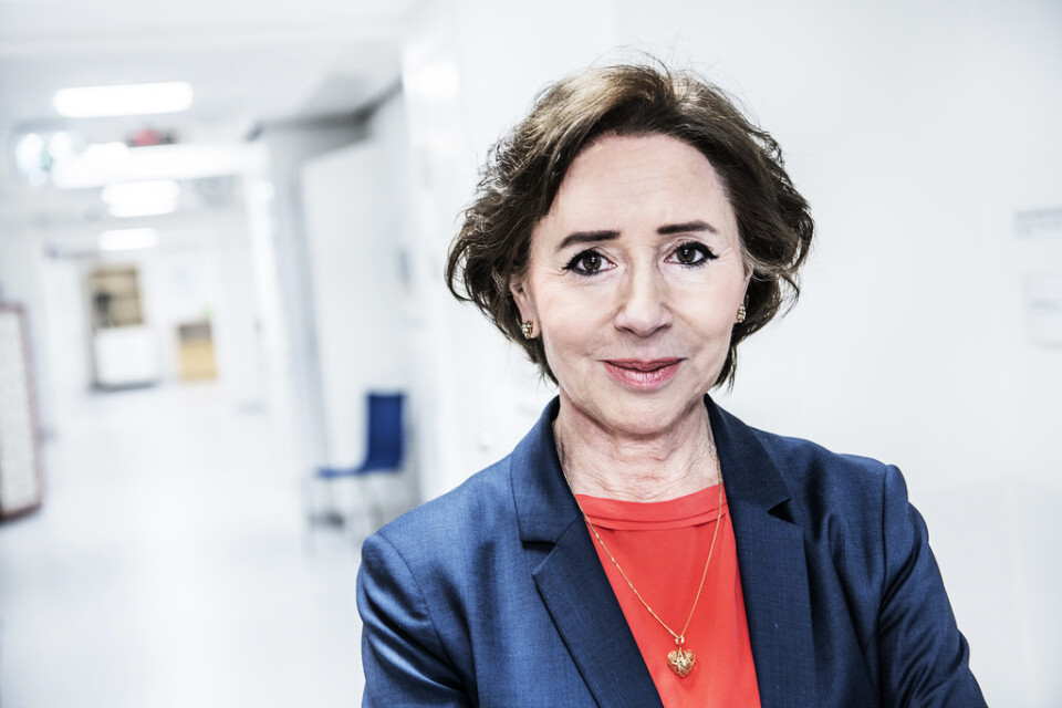 Angelica Lindén Hirschberg, professor i obstetrik och gynekologi vid Karolinska Institutet. Arkivbild.