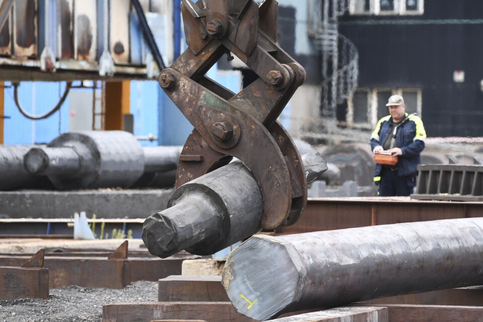 Företaget Björneborg Steel i Värmland exporterar en stor del av sin produktion. Men företaget uppger att produktionen inte har påverkats av pandemin.