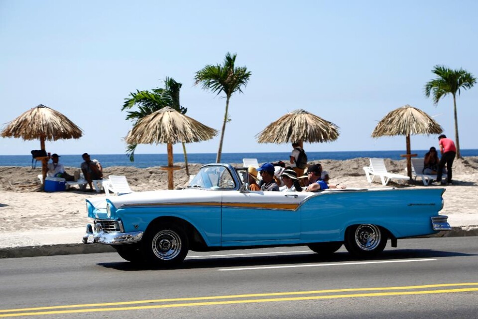 Sedan relationen mellan USA och Kuba börjat förbättras har antalet amerikanska turister på ön ökat kraftigt. Trots att reserestriktionerna ännu inte har hävts är det nära 40 procent fler amerikaner som har rest till Kuba första kvartalet i år jämfört me
