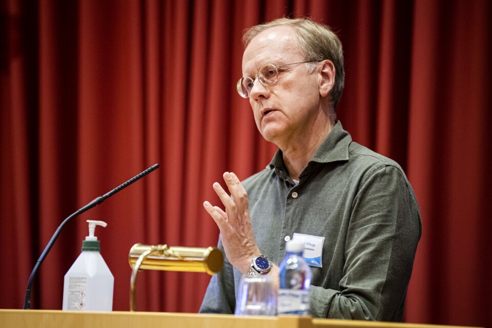 Bengt Wittesjö är smittskyddsläkare i Region Blekinge.