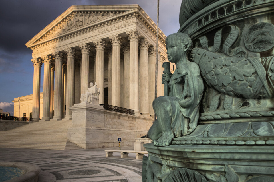 Högsta domstolen i Washington DC – den plats där flera av expresident Donald Trump fall kan komma att avgöras.