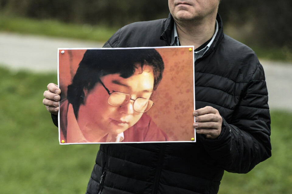 Den svensk-kinesiske förläggaren Gui Minhai har suttit frihetsberövad i Kina i flera år. Arkivbild.