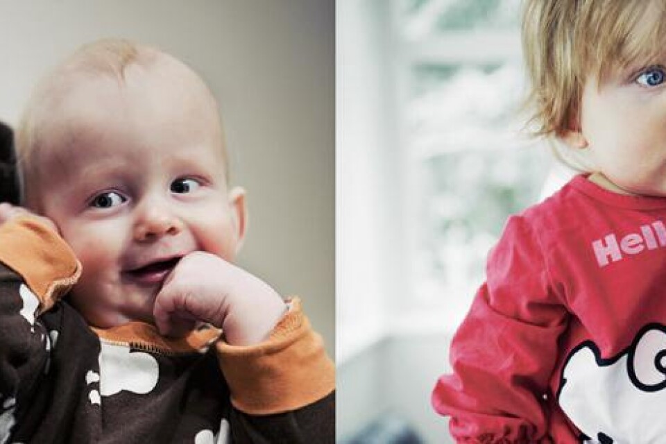 7 månader gamla Lilly Kajsa Larsson från Sandared har ett av de mest eftertraktade namnen i Sverige liksom boråssonen Sigge Martin Larsson, 9 månader.