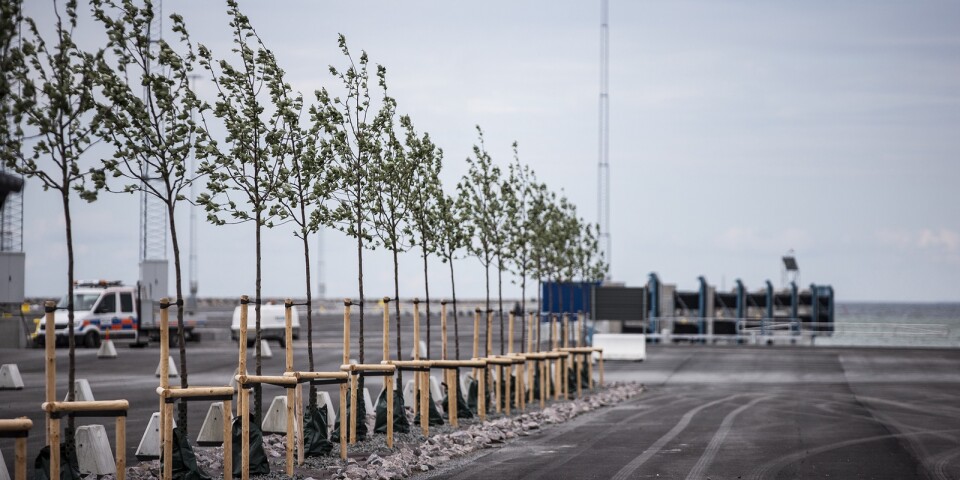 Hamnen har cirka 100 000 kvadratmeter uppställningsytor innan man kommer in i själva hamnområdet och som skall vara på det som kallas truckcenter i öster, skriver Mats Svensson (KD).
