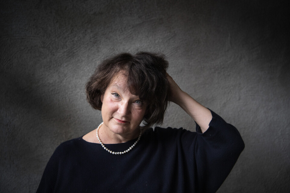 Den finlandssvenska författaren Monika Fagerholm kommer inte till Umeå internationella litteraturfestival, Littfest. Arkivbild.