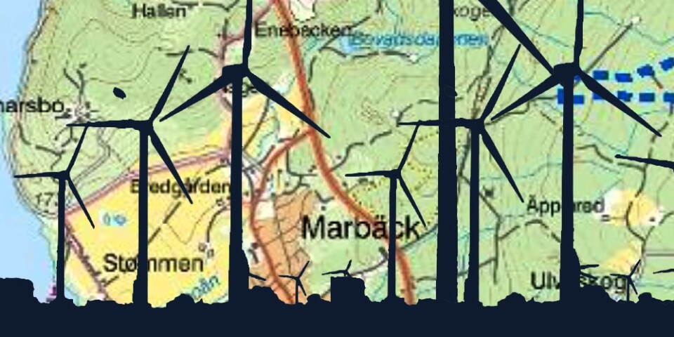 Planerar vindkraftverk – bara tre kilometer från stan: ”Fantastiskt läge”