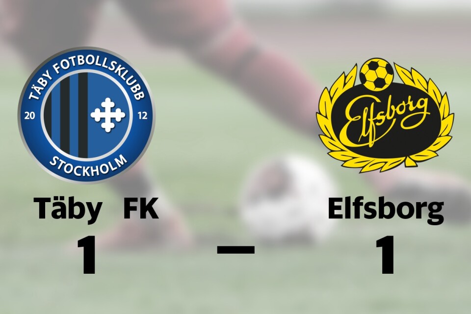 Delad pott för Täby FK och Elfsborg
