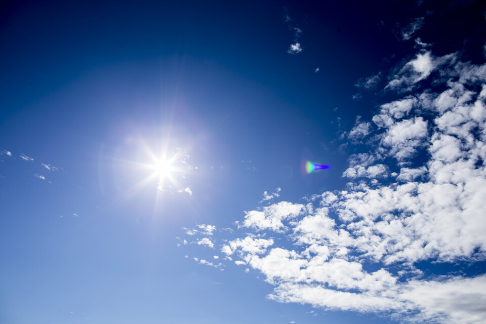 Sol för hela landet på Kristi himmelfärdsdag, följt av nederbörd i helgen. Men i början av veckan väntas en högtrycksbetonad front enligt SMHI:s prognos. Arkivbild.