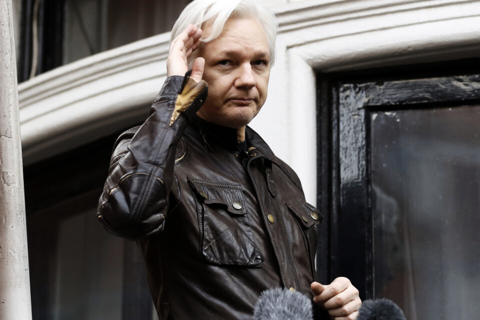 Förundersökningen mot Julian Assange läggs ned. Arkivbild.