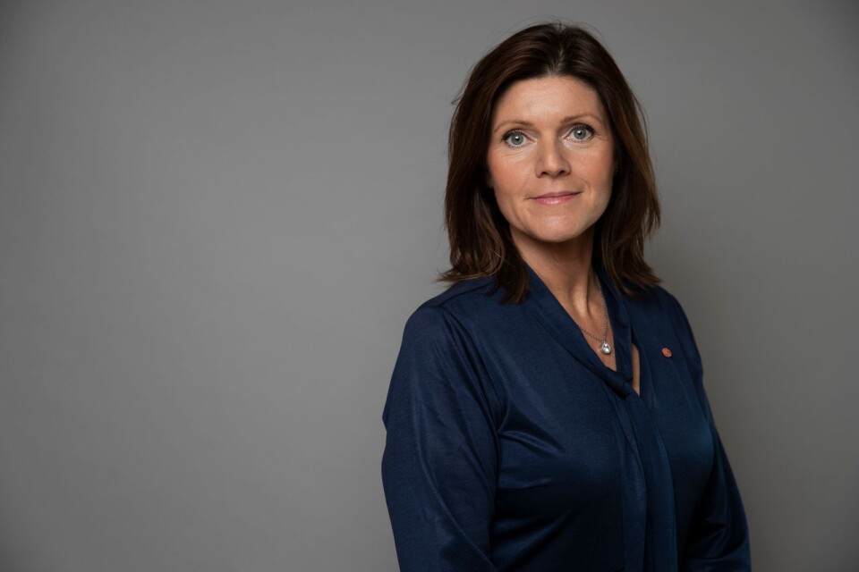Arbetsmarknadsminister Eva Nordmark