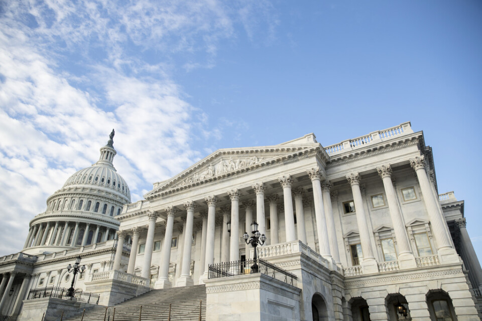 Capitolium i Washington där USA:s kongress håller till. Arkivbild.
