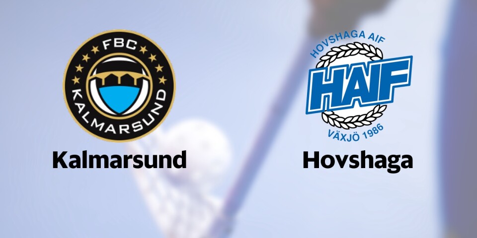 På söndagen spelas avgörande matchen mellan Kalmarsund och Hovshaga