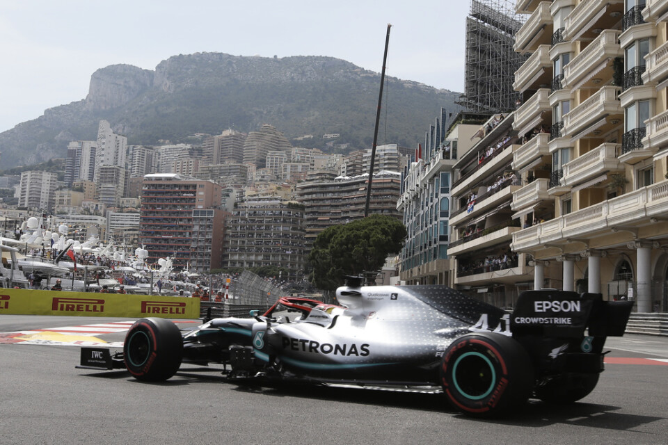 Formel 1-tävlingarna i bland annat Monaco skjuts upp. Arkivbild.