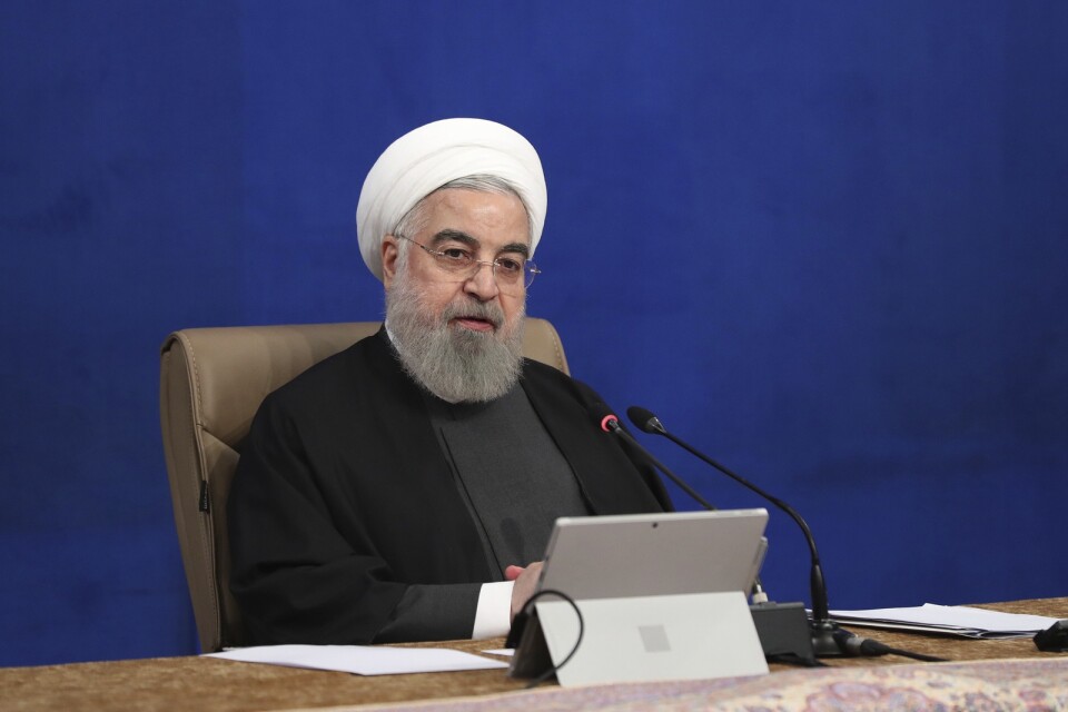 Irans president Hassan Rouhani. Arkivbild.