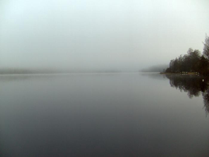 Stämningsbild över Viaredssjön. Foto: Maths Kärrstedt från Götsered.