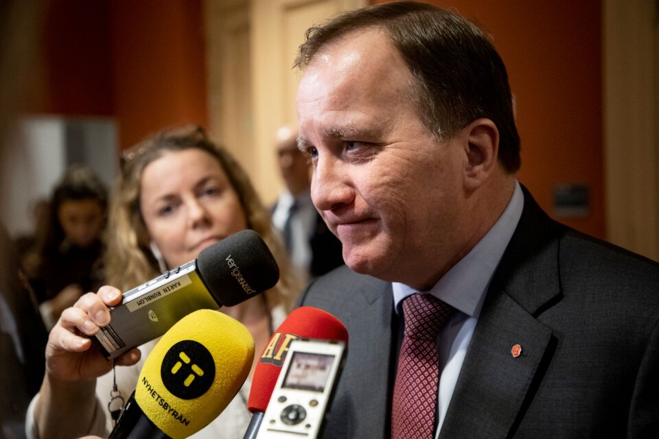 Statsminister Stefan Löfven förklarar ungdomsrån med jobbskatteavdrag.