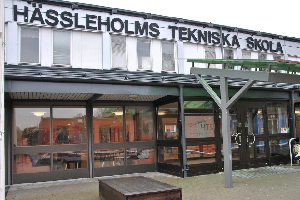 Hässleholms tekniska skola.