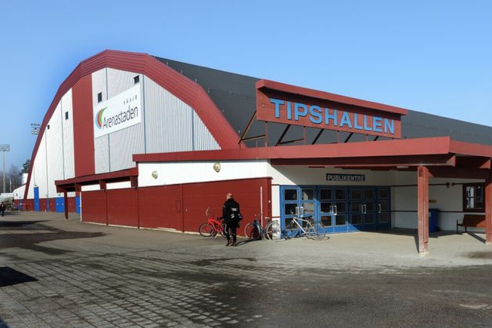 Tipshallen i Växjö.