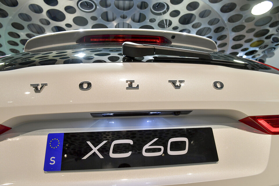 Stor efterfrågan efter XC60-bilar bidrar till att lyfta Volvo Cars-försäljningen. Arkivbild