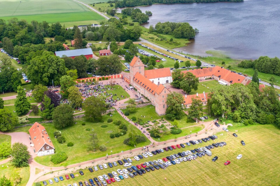 Studentbal på Bäckaskogs slott