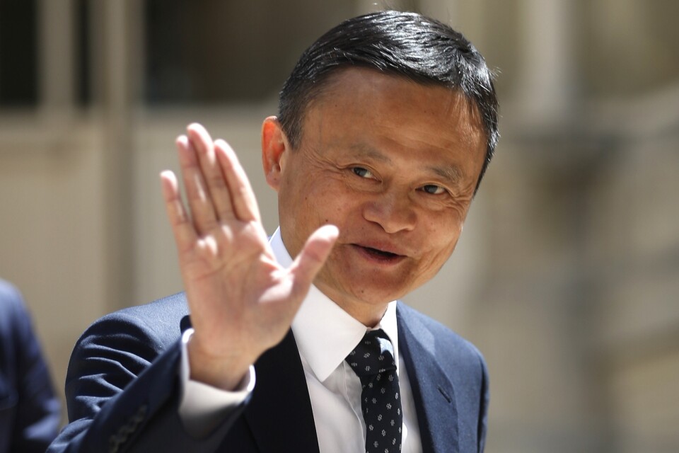 Alibabagrundaren Jack Ma. Arkivbild.