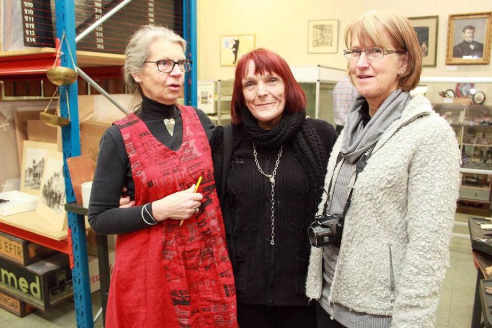 Christina Lundin, Eva Orrbeck och Yvonne Henriksson var engagerade i Röshult under lördagen