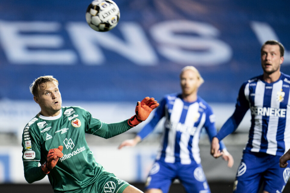 Ole Söderberg i en match mot IFK Göteborg. Arkivbild.