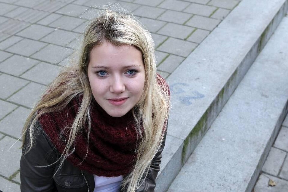 18-åriga Melissa Mårtensson är precis gammal nog för att få åka på de volontärresor som Work & Travel anordnar.