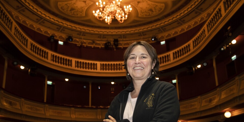 Charlotta Blom blev vd för Ystads teater i januari 2021. Den 1 mars nästa år tillträder hon som chef för Unga musik i syd.