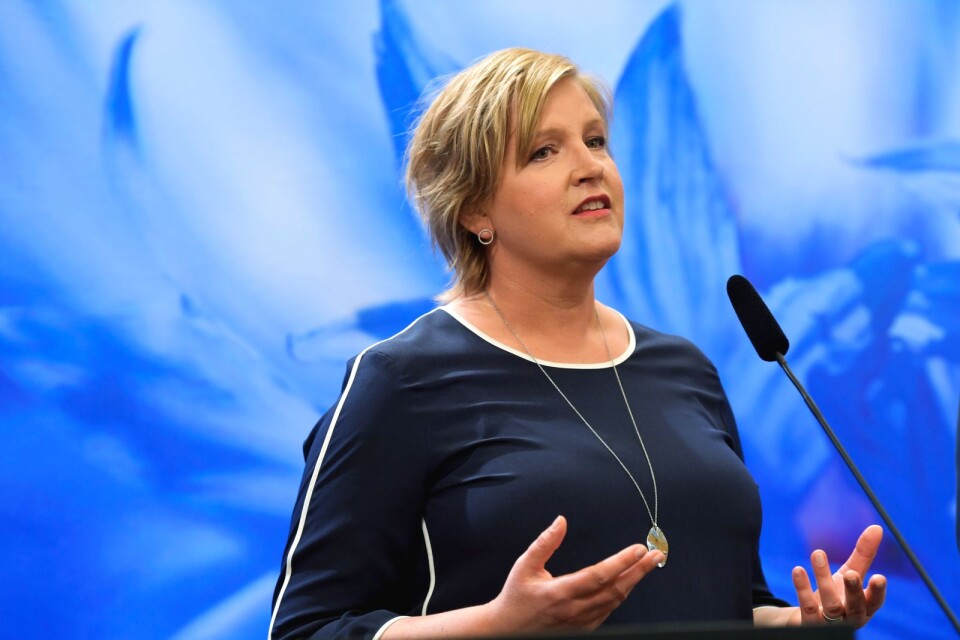 Liberalernas Karin Karlsbro (L) kämpar för ett mandat.