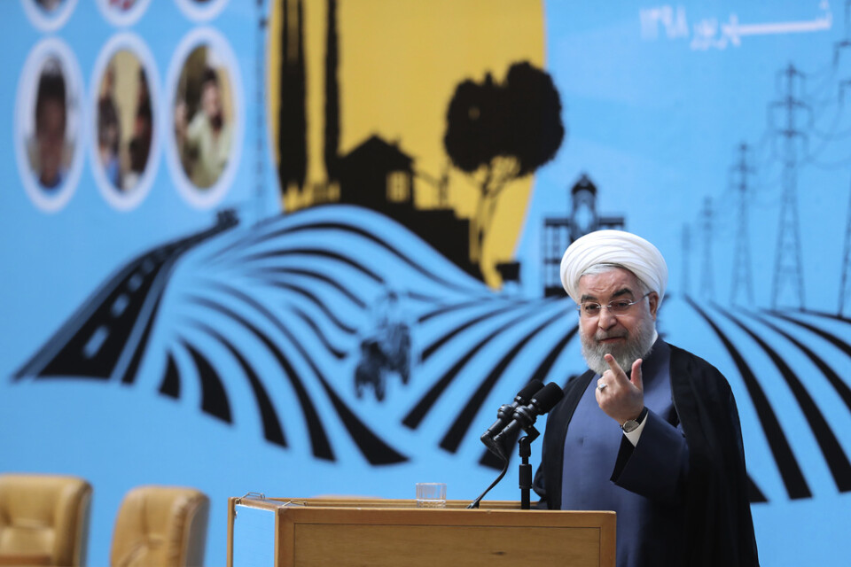 Irans president Hassan Rouhani.
