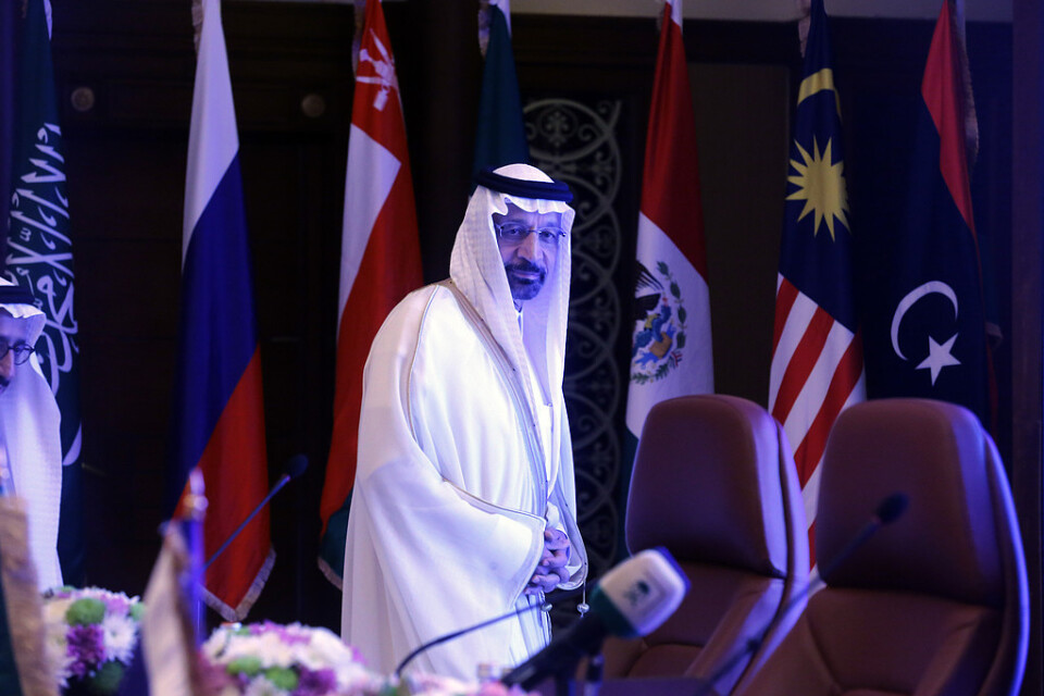 Saudiarabiens energiminister uppger att Opec är nära att förlänga produktionsbegränsningar. Arkivbild.