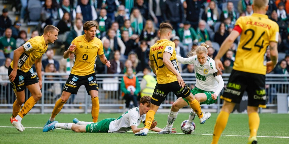 Elfsborg åkte ur cupen i semifinalen mot Hammarby.