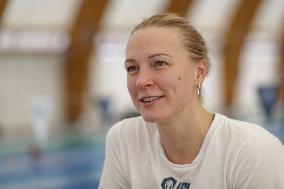 Sarah Sjöström. Arkivbild