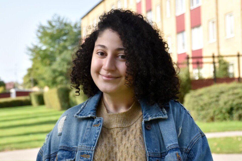 Rania Herzallah, 20, has completed her studies at upper secondary school. Now she is fluent in Swedish and several other languages.