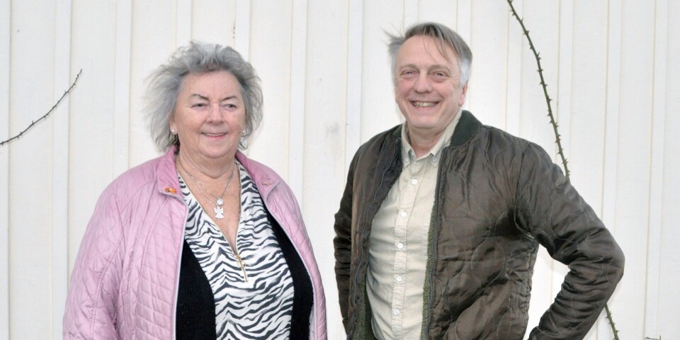 May-Britt Landin och Tommy Lindström, kandidater för Liberalerna på Öland.