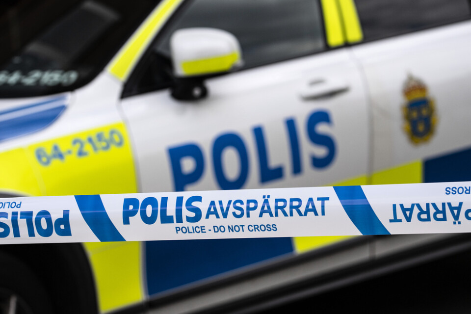 En person har skadats i Upplands Väsby. Arkivbild.