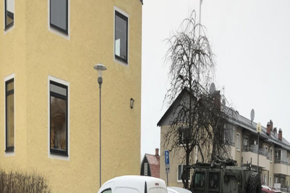 Det ena fordonet hittades på en gästparkering utanför ett äldreboende i Tillberga i Sala kommun. Arkivbild.
