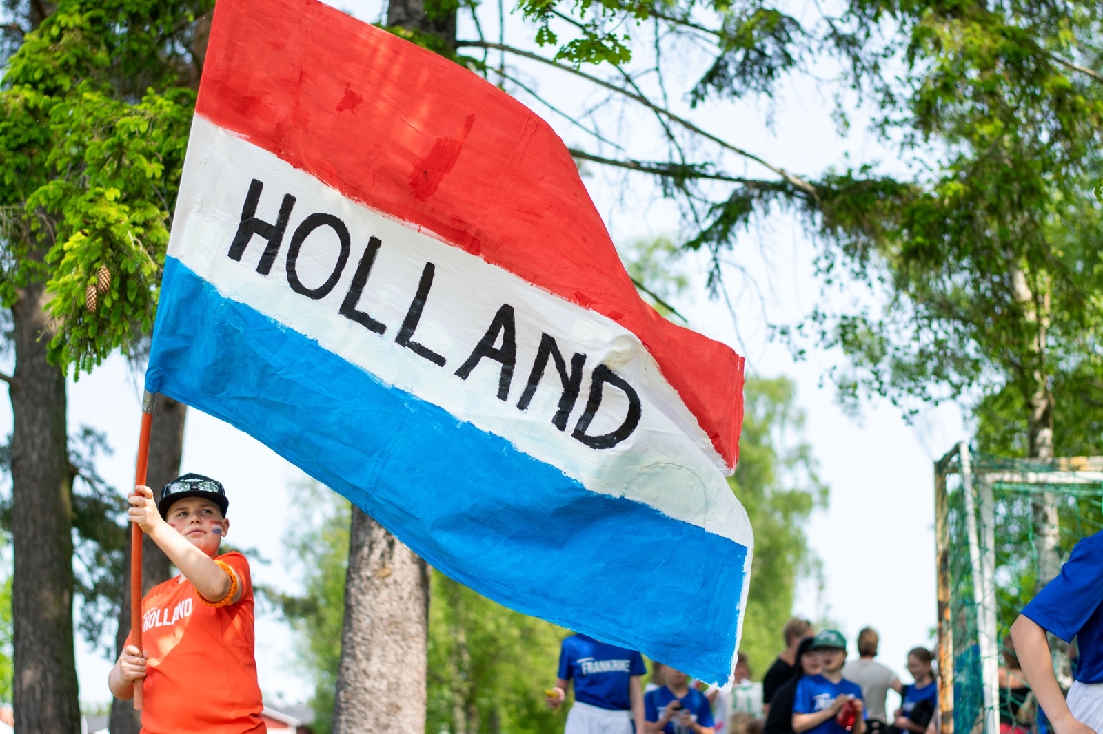Glömmingeskolan representerade Holland.