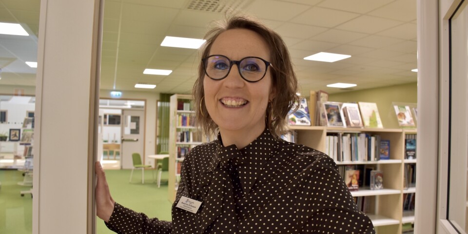 Skolbibliotekarien Beatrice öppnar upp böckernas värld – på Instagram
